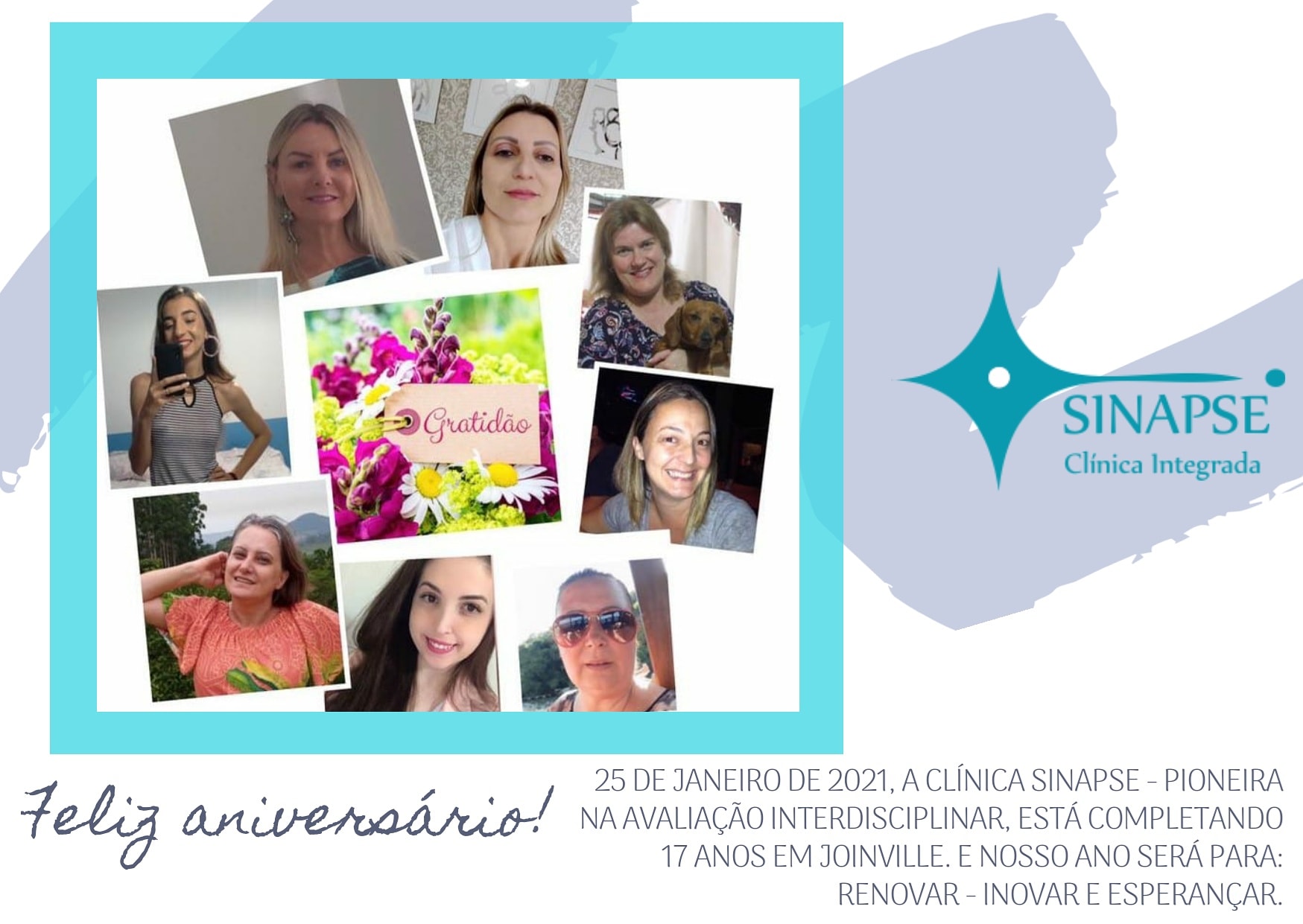 17 anos em Joinville